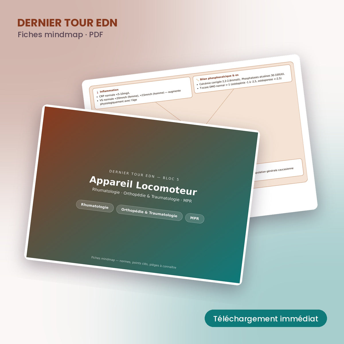 Bloc 5 — Appareil Locomoteur (Rhumatologie · Orthopédie & Traumatologie · MPR)
